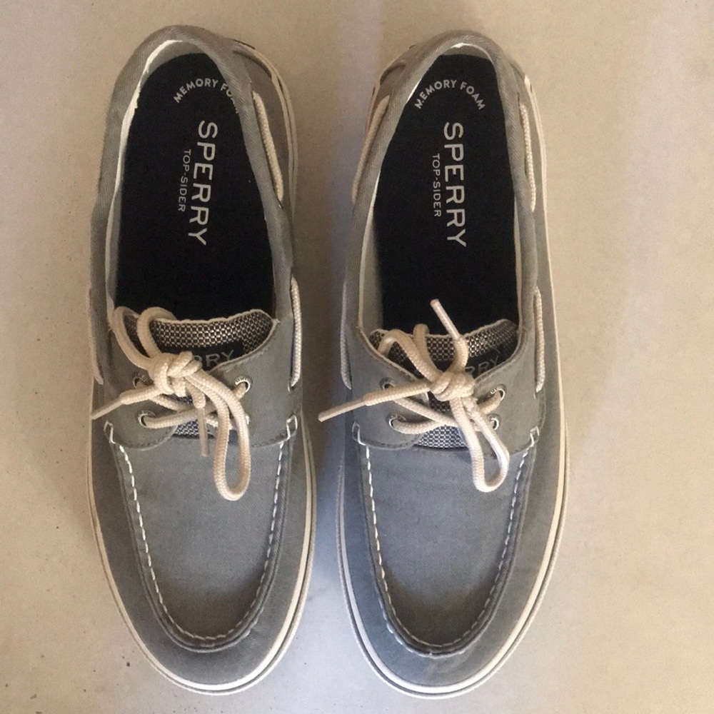 Men’s Sperry Topsiders Canvas Shoes